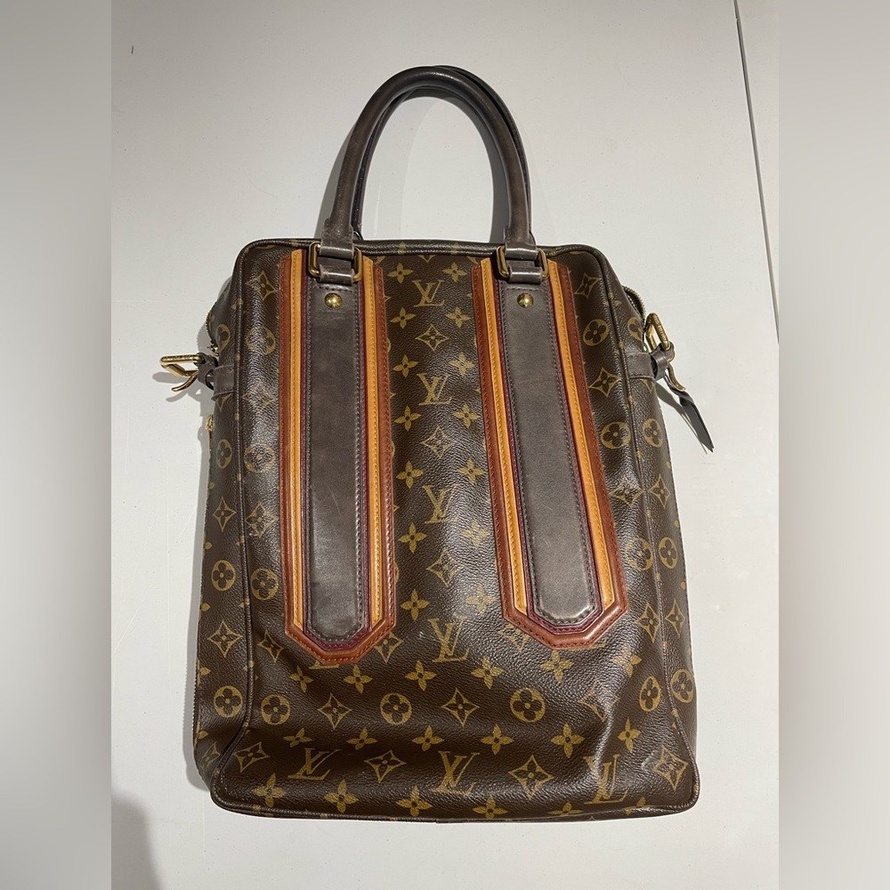 Louis Vuitton Limited Edition Monogram Bequia Porte Document Vertical Bag